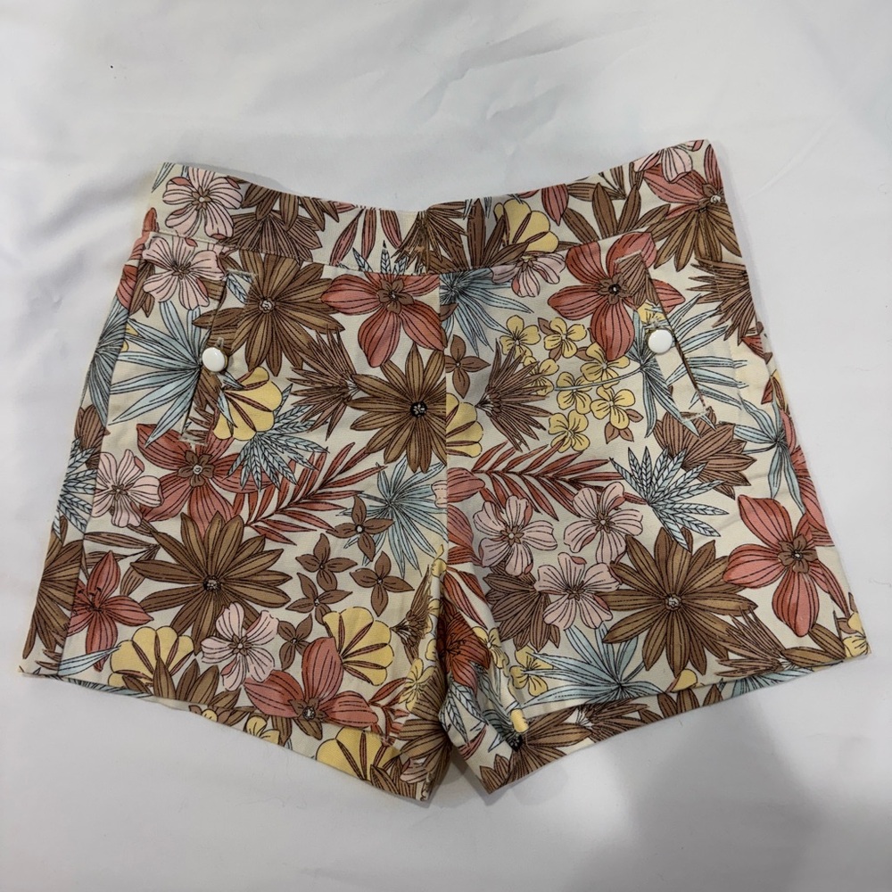 Never worn Janie and Jack Kids Floral Shorts